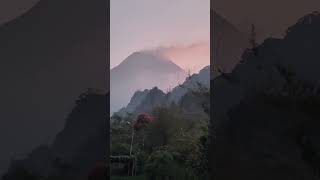 Merapi Kembali Semburkan Asap Tebal