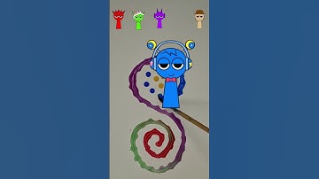 ASMR Color Mixing #sprunki #satisfying #asmr #color #oddlysatisfying