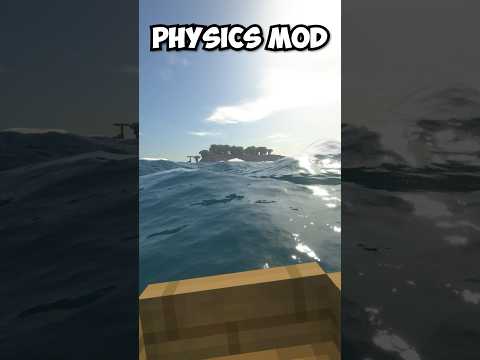 Add Realistic Waves To Minecraft! (Physics Mod)