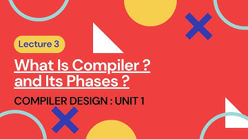 Definition and Phases of a Compiler | Compiler Design Lecture 3 | GTU 3170701