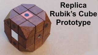 Tony Fisher's Replica Rubik's Cube Prototype (with history intro)