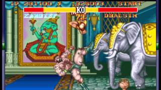 Street Fighter II Turbo - Hyper Fighting - -Zangief Playthrough (CE)Vizzed.com GamePlay - User video