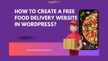 How to Create a Free Food Delivery Website in WordPress? #TNcFlipbook  #WordPress
