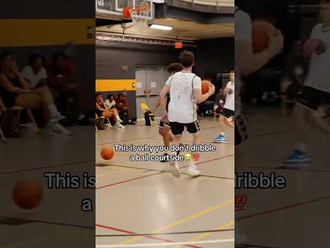 That could’ve been bad 😂🤦‍♂️ #basketball #viral #fypシ