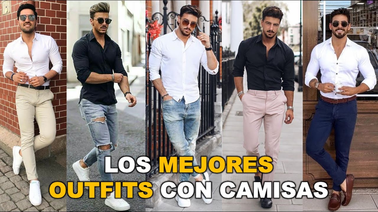 OUTFIT CON CAMISA Y JEAN | Ideas para Vestir Elegante | MODA PARA HOMBRES -  YouTube