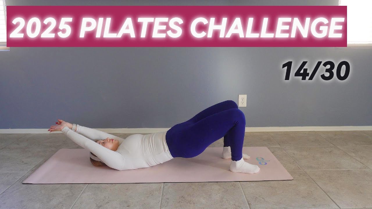 DAY 14| DAILY FULL BODY PILATES FOR 30 DAYS PILATES CHALLENGE 2025 | at ...
