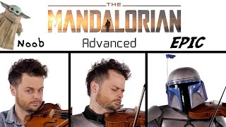 5 Levels of The Mandalorian Theme: Noob to Epic chords