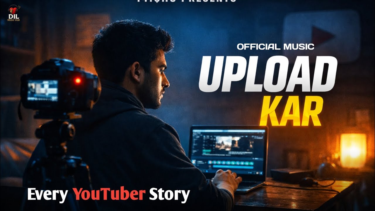 UPLOAD KAR - Official Music | Story Of Every YOUTUBER | Motivation Storytelling Rap By 