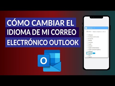 Cómo Cambiar el Idioma de mi Correo Electrónico Outlook / Hotmail de Inglés a Español