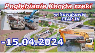 ETAP IV Przekopu Mierzei Wiślanej - Pogłębianie -15.04.2024