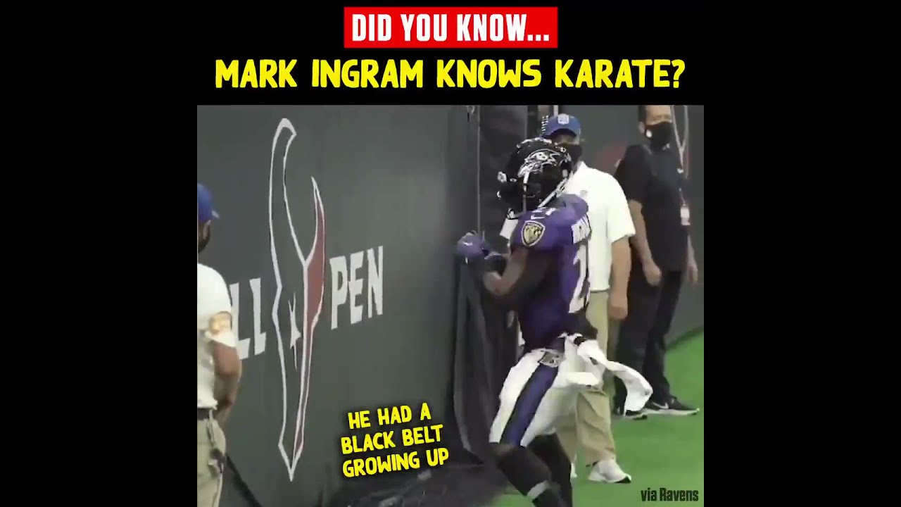 Did You Know Mark Ingram Knows Karate 