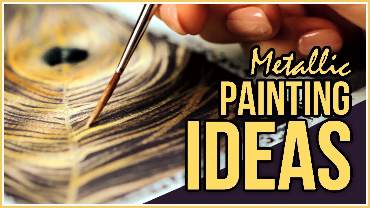 How to make Metallic Watercolors at Home
