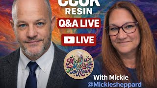 CCUK Resin Q&A Live with Mickie Mickie is Messin with Resin @Mickiesheppard