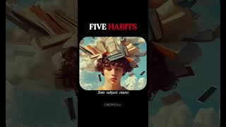 #five habbit #study #focus #goals #motivational #habbit #tips