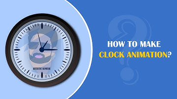 Making Clock Animation With Inkscape | @artistic_ramesh | Satisfying Video