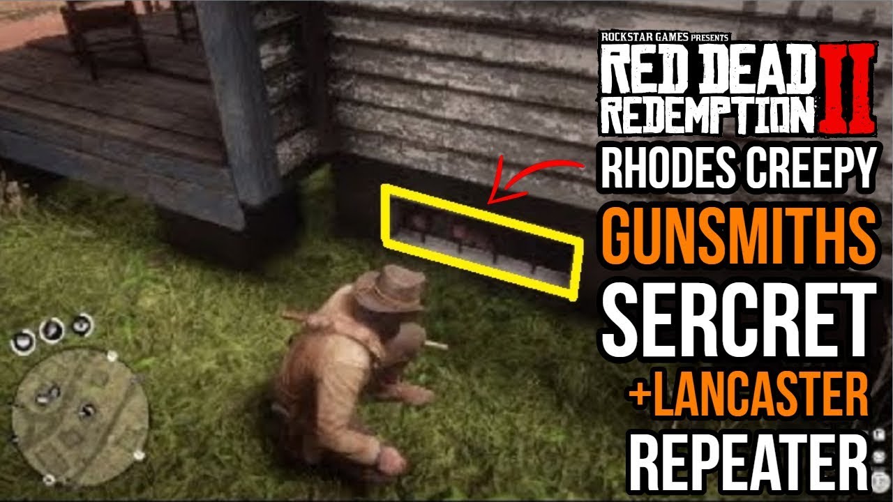 Red Dead Redemption 2 Creepy Gunsmiths Secret In Rhodes