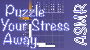 ASMR Whispered Puzzle ~ Nonogram ~ Pictopix Mosaic 2 Part 16