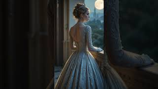Bridgerton Evening Wedding ✨ Pearls, Glow &amp; Romance #BridgertonBride #EveningWedding #PearlElegance
