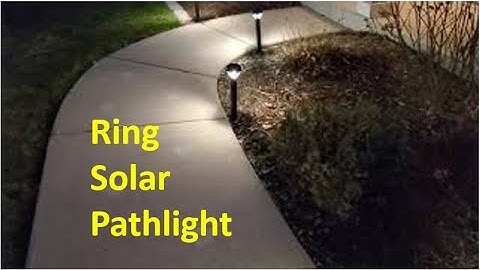 Ring Solar Pathlight review after one year