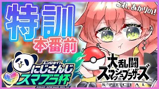 【スマブラSP】スマブラ杯本番前に練習するぞ～！【にじさんじ/獅子堂あかり】
