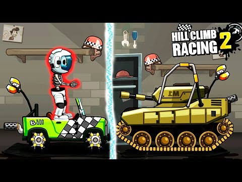 Видео: ДЖИП ТАНК и новый КОСТЮМ HILL CLIMB RACING 2 веселое ВИДЕО ПРО МАШИНЫ гонки cars games
