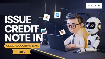 How to Issue Credit Note in Odoo Accounting | Issuing Credit Note | Odoo Tutorials Tamil (Part 2)