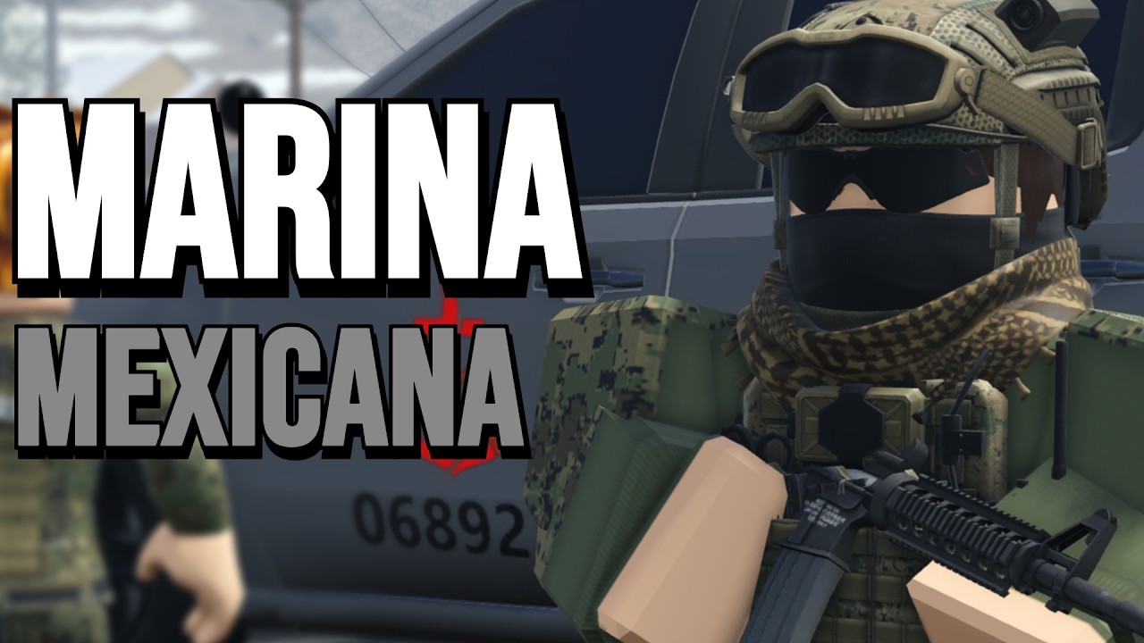 Me uno a la Marina mexicana | ROBLOX | pura marina carnal Liberty County