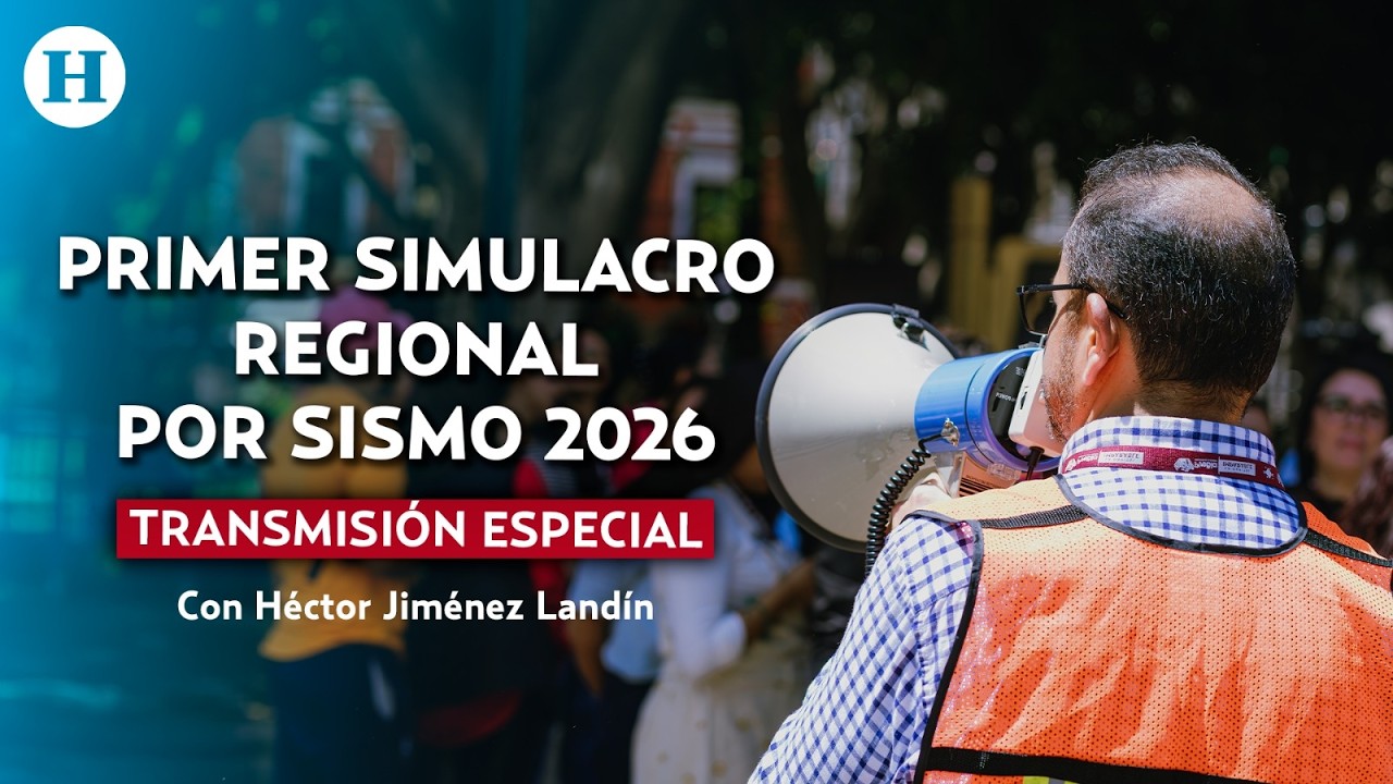 Primer simulacro 2026 en CDMX y Edomex | Transmisión Especial - YouTube