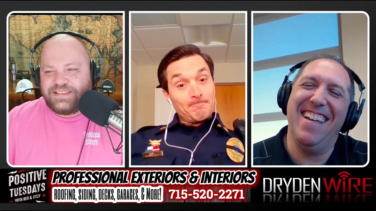 Spooner Police Chief Mike Kronberger Joins Ben & Fitzy YouTube