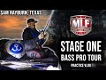 Major League Fishing Stage One Practice Vlog - Sam Rayburn, Texas