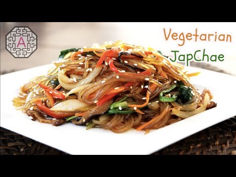 korean-stir-fry-cellophane-noodles-for-vegetarians-(잡채,-japchae)-|-aeri's-kitchen