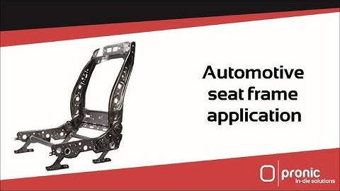 Automated tapping machine by Pronic for seat frame application