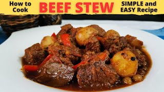 BEEF STEW l Filipino Style Beef Stew l EASY Recipe l Beef Stew Recipe | Classic Beef Stew