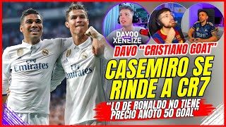 🚨 CASEMIRO se RINDE y ELOGIA a CRISTIANO 🤩 DAVO 