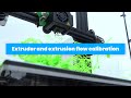 Extruder and extrusion flow calibration (3D printing)
