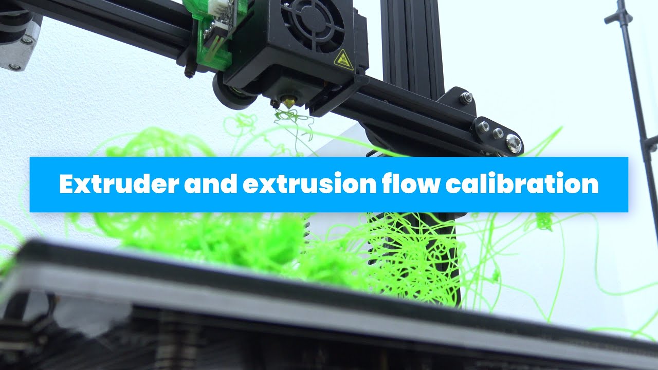 Extruder and extrusion flow calibration (3D printing) YouTube