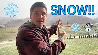 First Snow In Northeast Tennessee Early November Snow In Johnson City, Kingsport & Bristol