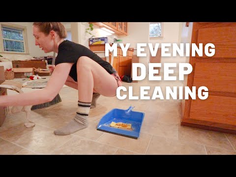 How I Deep Clean At Night