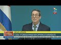 Bruno Rodríguez: The United States uses Cold War-era rhetoric