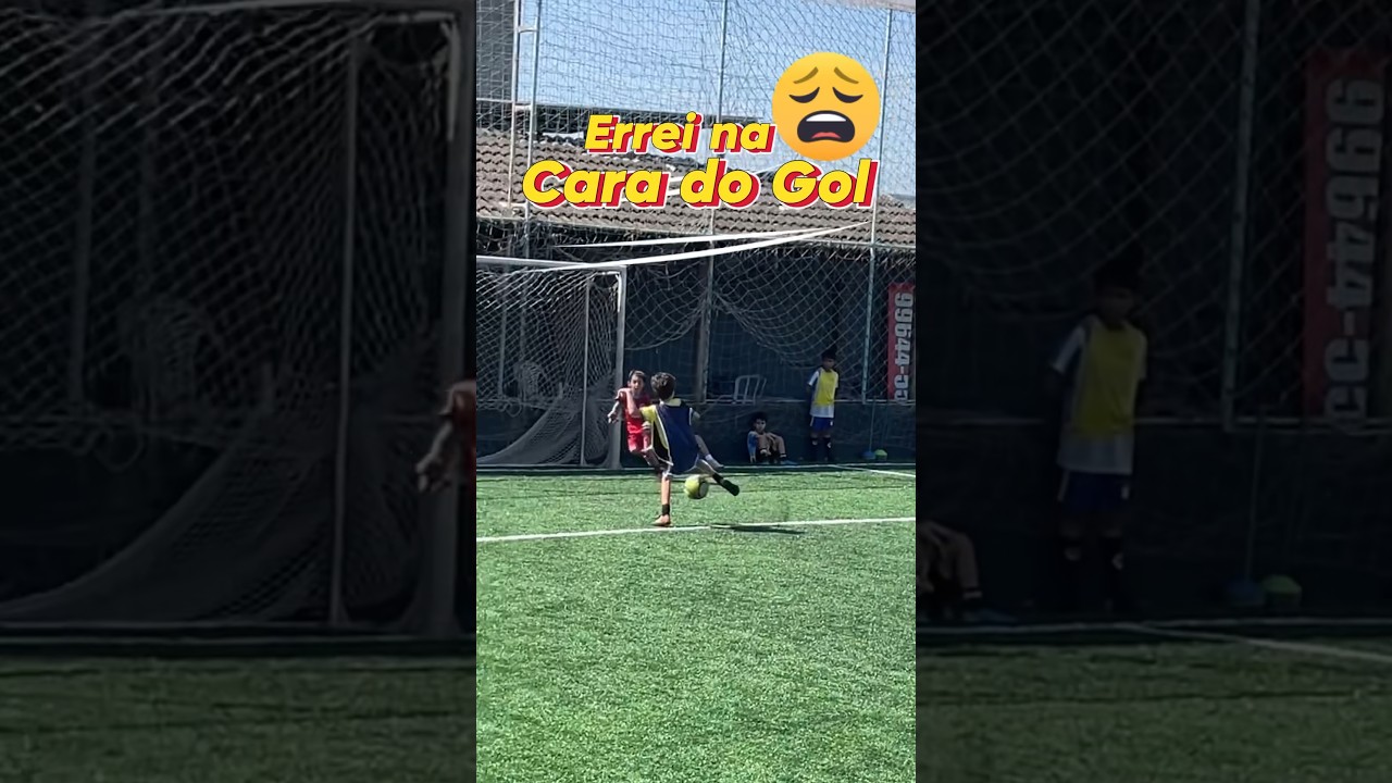 Errei na Cara do Gol  futebol  shorts  viral  golao  viralvideo  viralfeeds  shots  shortsfutebol