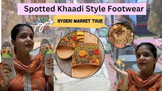 Discover Trendy Khaadi Style Footwear | Hyderi Market Karachi | Best Local Shopping Experience