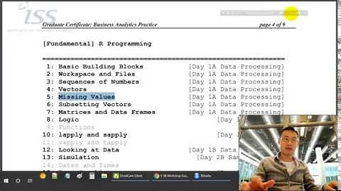 S SB Workshop 1 R Programming 5 Missing Values