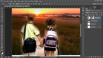 Photoshop Tutorial: Using layer masks to remove parts of an image