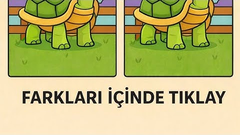 ARADAKİ 10 FARKI BULALIM?