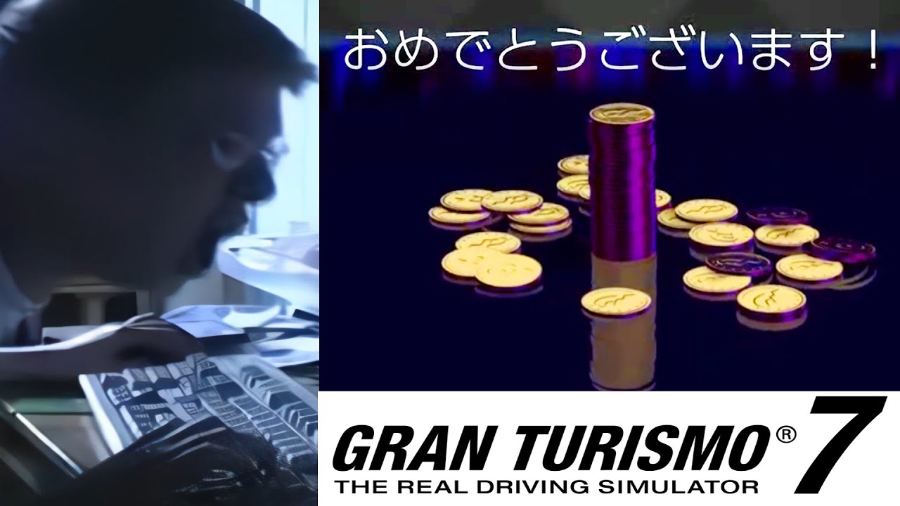 【GT7】キーボードクラッシャーがルーレットチケットを回すようです。