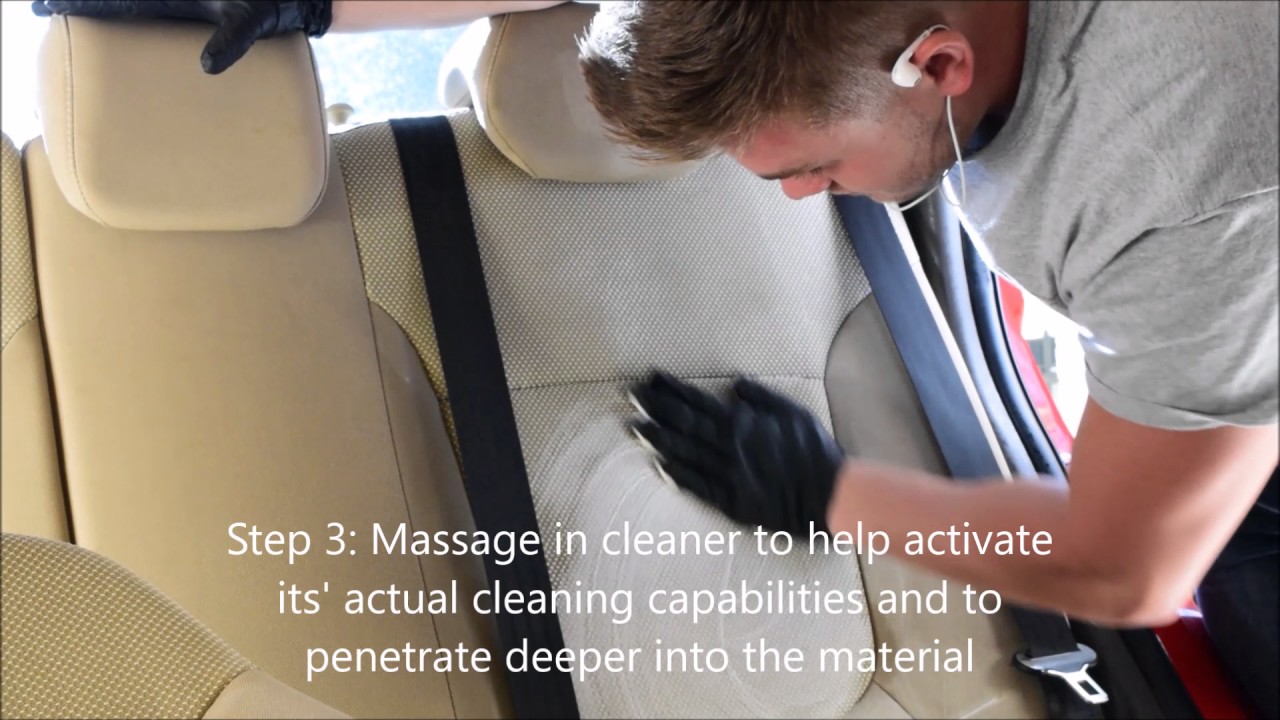 How To Shampoo Car Seats In 5 Minutes