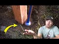 Setting A Fence Post With NO CONCRETE?! (Reaction)