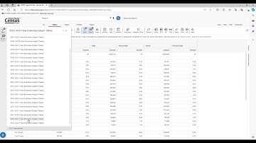 2) Analyzing Trends with US Census Data