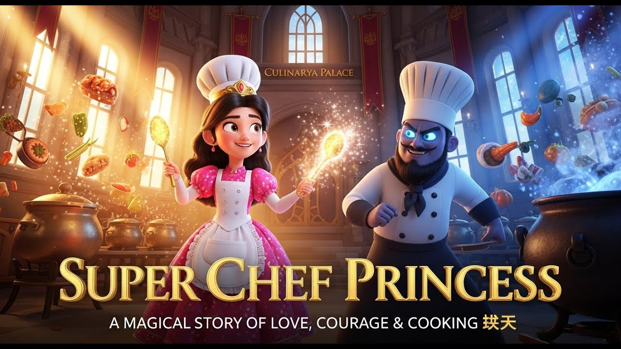 Princess Chef “Super Chef Princess | Stories for Teenagers | @EnglishFairyTales” 👑🍰 ...