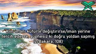 Bakara Suresi 108. Ayet